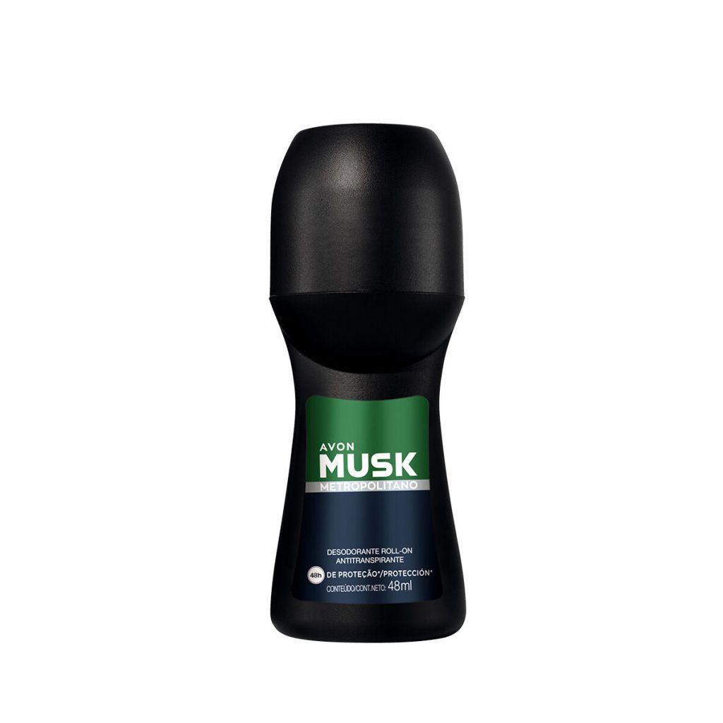 Desodorante Antitranspirante Roll-On Musk Metropolitano