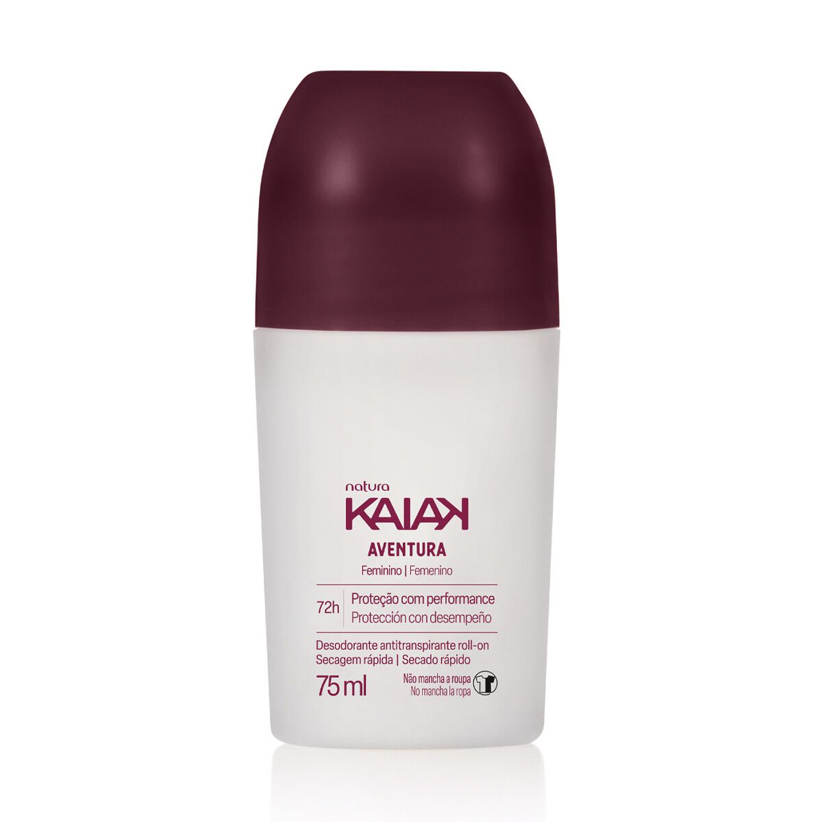 Desodorante Antitranspirante Roll-on Kaiak Aventura Feminino 1 Desodorante Antitranspirante Roll on Kaiak Aventura Feminino