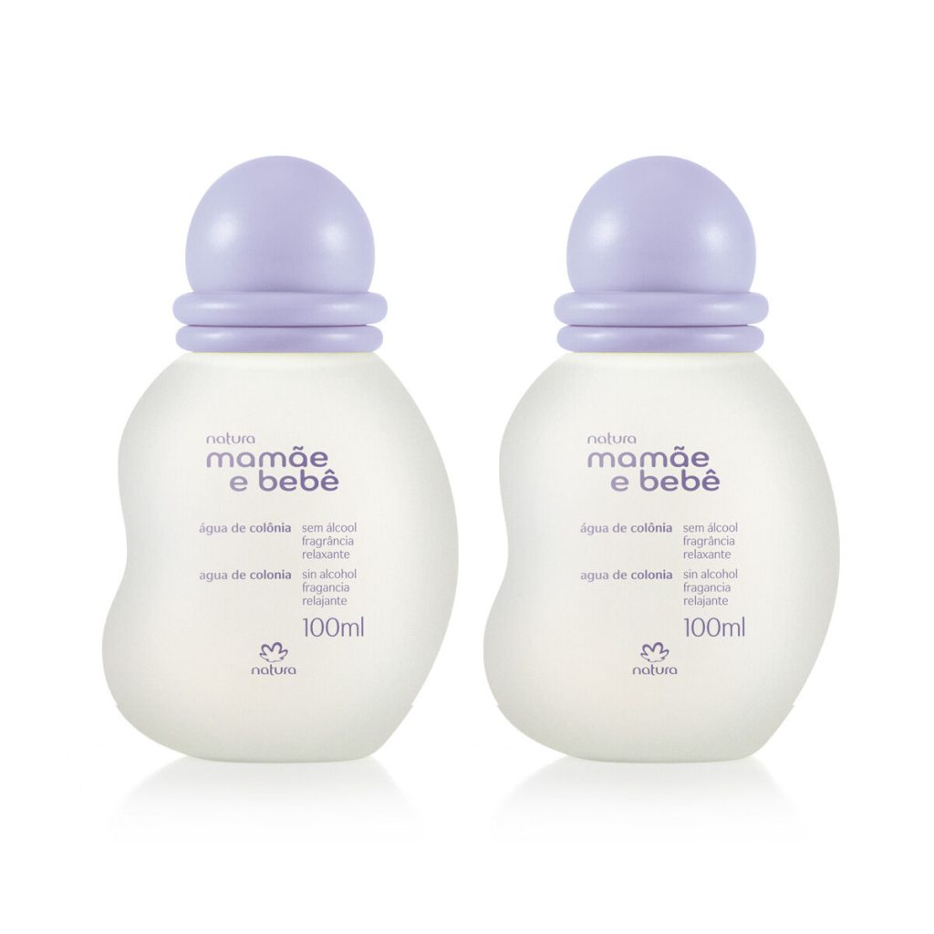 Kit Água de Colônia Relaxante Mamãe e Bebê