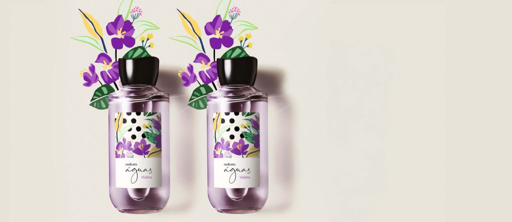 Kit Águas Violeta Feminino (2 produtos)