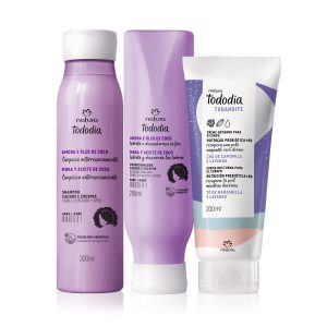 Kit Cuidado Diário Tododia Crespos e Cacheados e Creme Corporal Todanoite [NATBRA-248621]