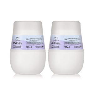 Kit Desodorante Antitranspirante Roll-on Tododia Algodão