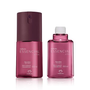 Kit Desodorante Corporal Essencial Atrai Masculino com Refil (2 produtos)