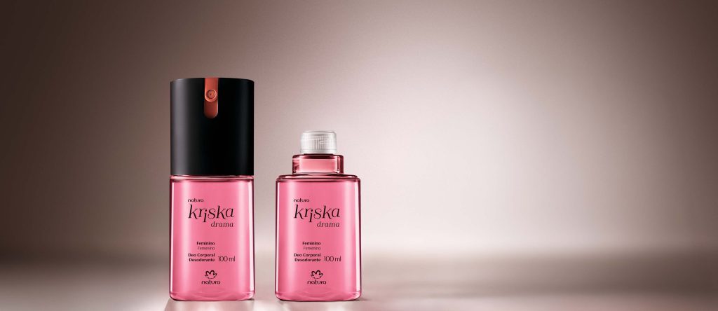 Kit Desodorante Corporal Kriska Drama Feminino com Refil