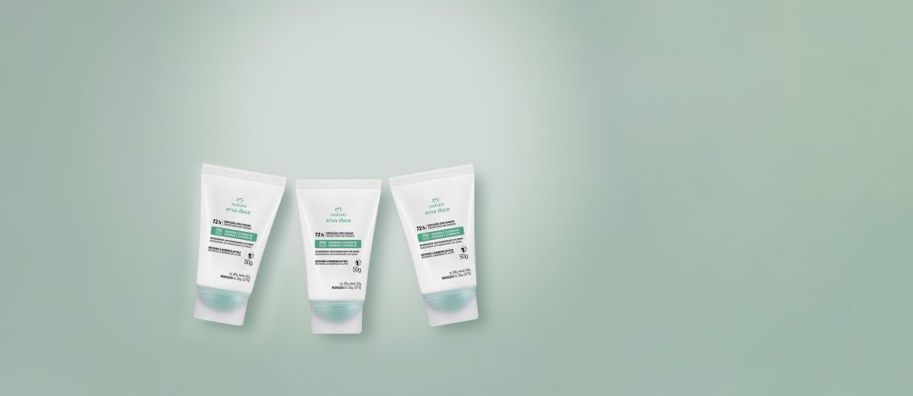 Kit Desodorante em Creme Erva Doce (3 produtos)