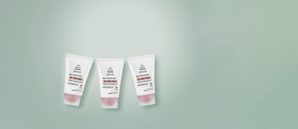 Kit Desodorante em Creme Tododia Noz Pecã e Cacau (3 produtos)
