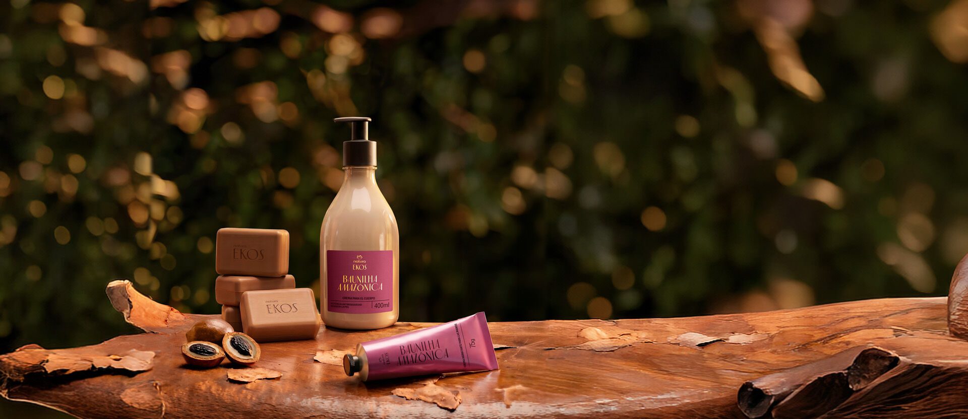 Kit Ekos Creme para o Corpo Hidratante para as Maos