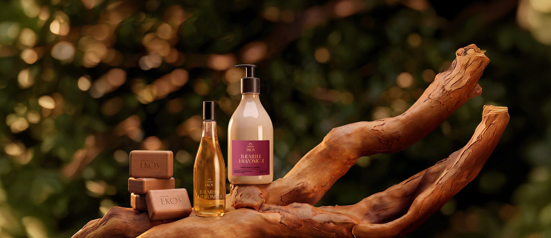 Kit Ekos Creme para o Corpo Sabonete em Barra e