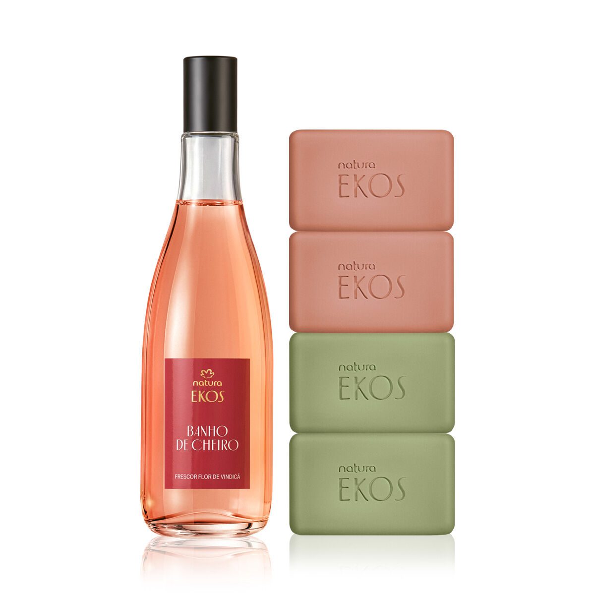 Kit Ekos Frescor Banho de Cheiro Flor de Vindica com
