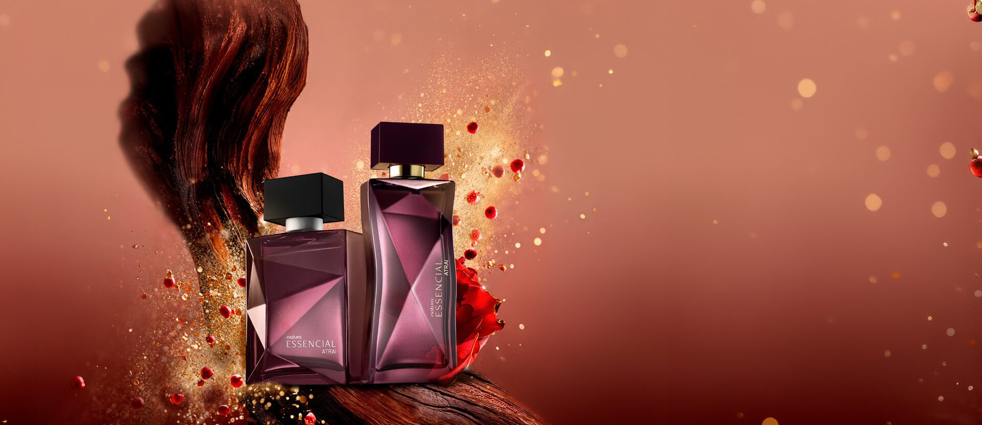 Kit Essencial Deos Parfum Atrai Feminino e Atrai Masculino 2