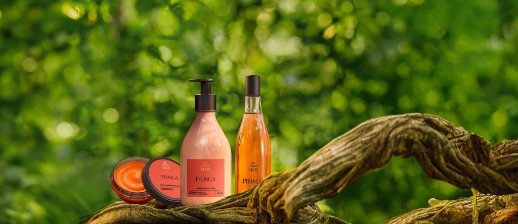 Kit Frescor, Hidratante e Sérum Ekos Pitanga (3 produtos)