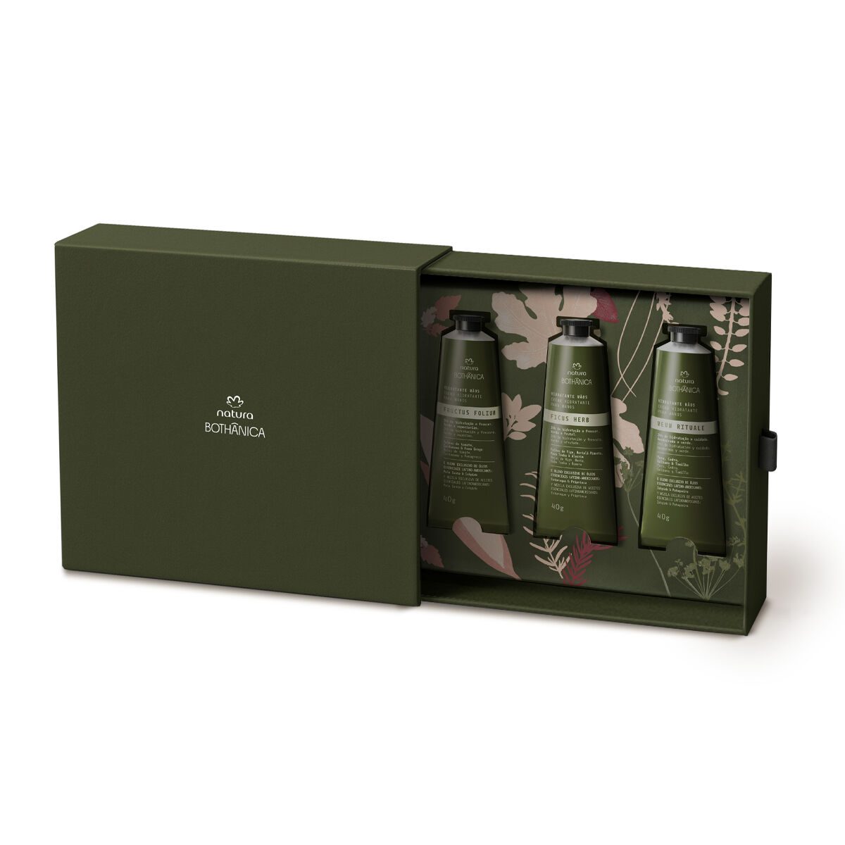 Kit Hidratante para Maos Natura Bothanica 3 produtos
