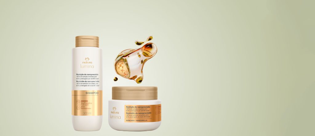 Kit Lumina Nutrição e Nanoprecisão Shampoo e Máscara