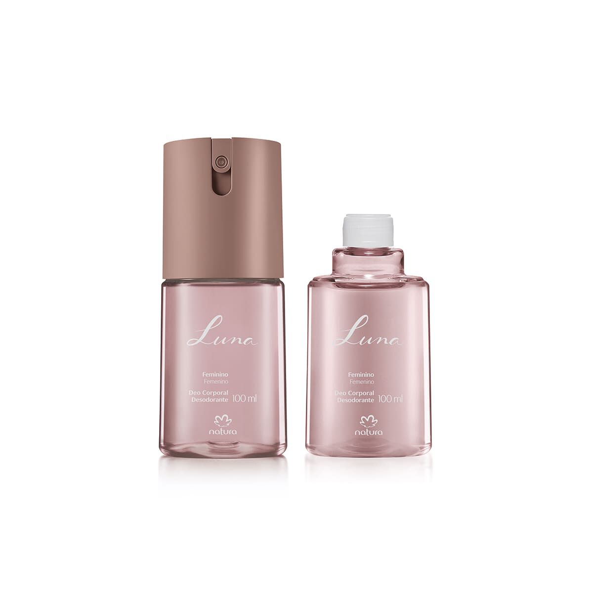 Kit Luna Desodorante Corporal com Refil 2 produtos