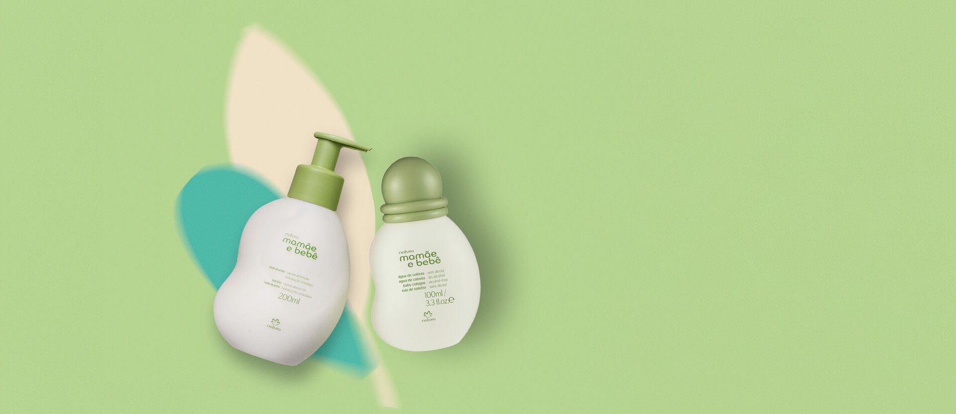 Kit Mamae e Bebe Locao Hidratante e Agua de Colonia