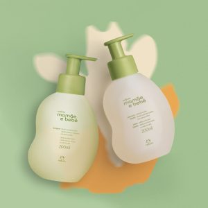 Loja 62 Kit Mamãe e Bebê Shampoo e Sabonete Líquido (2 produtos)