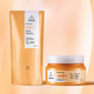 Kit Máscara Nutrição e Reparação Profunda Lumina com Refil (2 produtos)