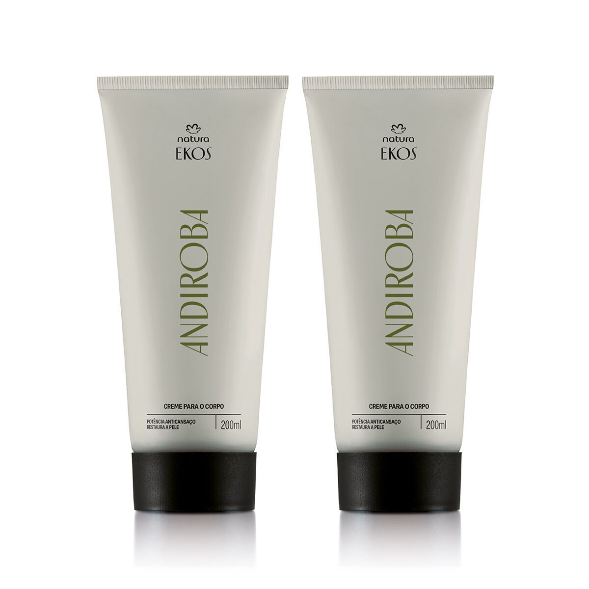 Kit Polpa Desodorante Hidratante para o Corpo Ekos Andiroba 2