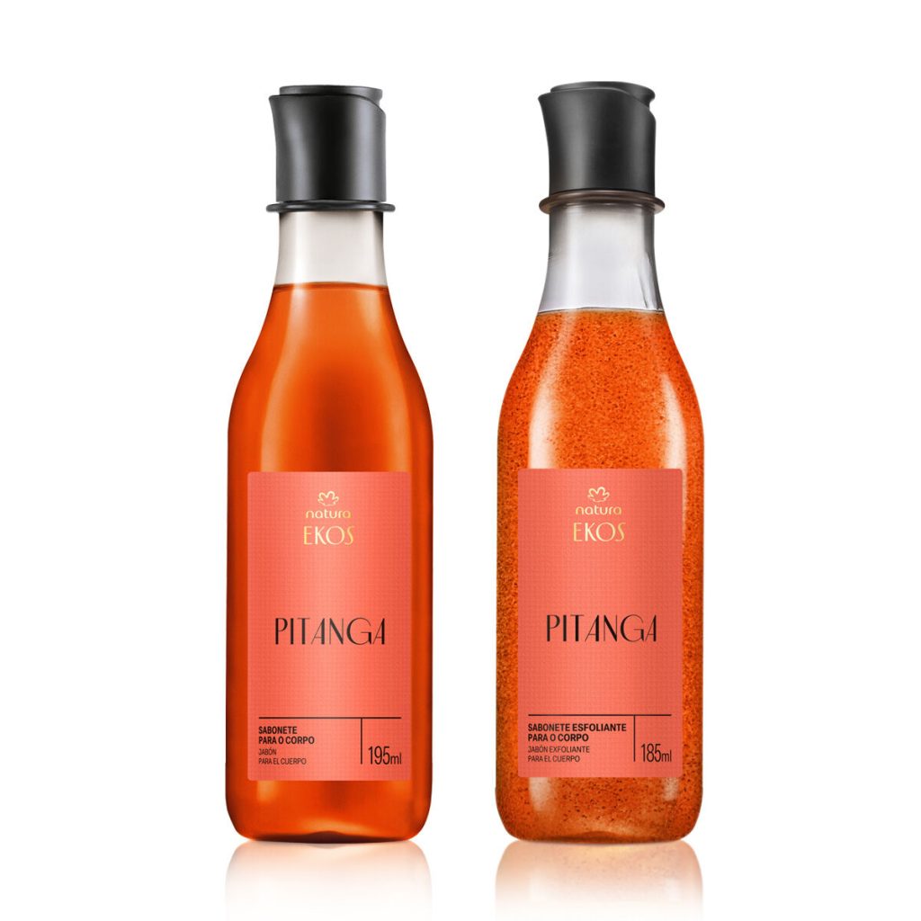 Kit Sabonete Líquido e Esfoliante Ekos Pitanga (2 produtos)