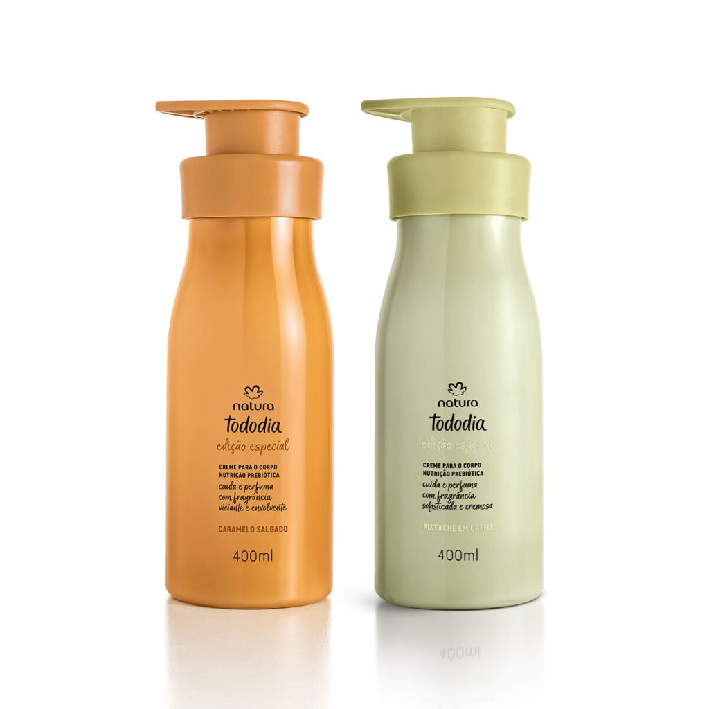 Kit Tododia Creme para o Corpo Caramelo Salgado e Pistache (2 produtos)