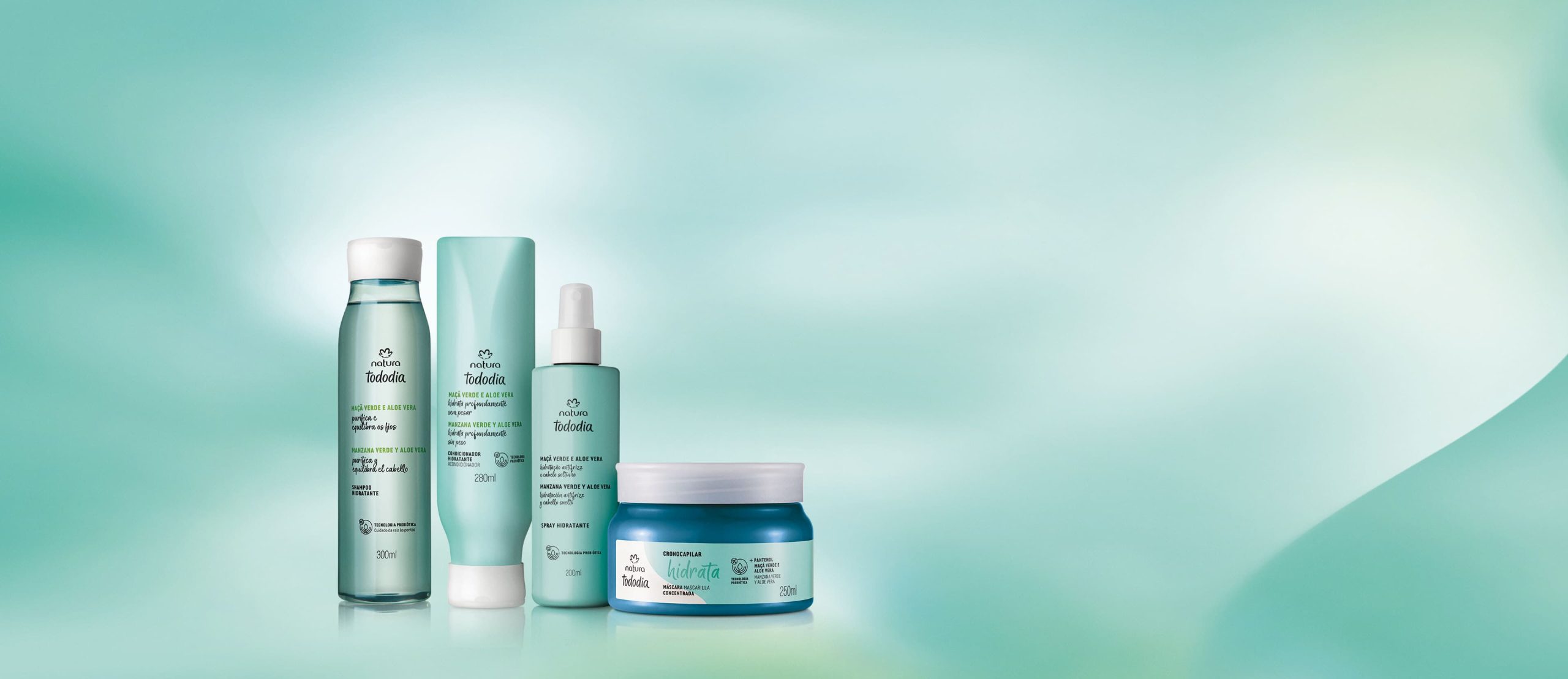 Kit Tododia Maca Verde e Aloe Vera 4 produtos scaled