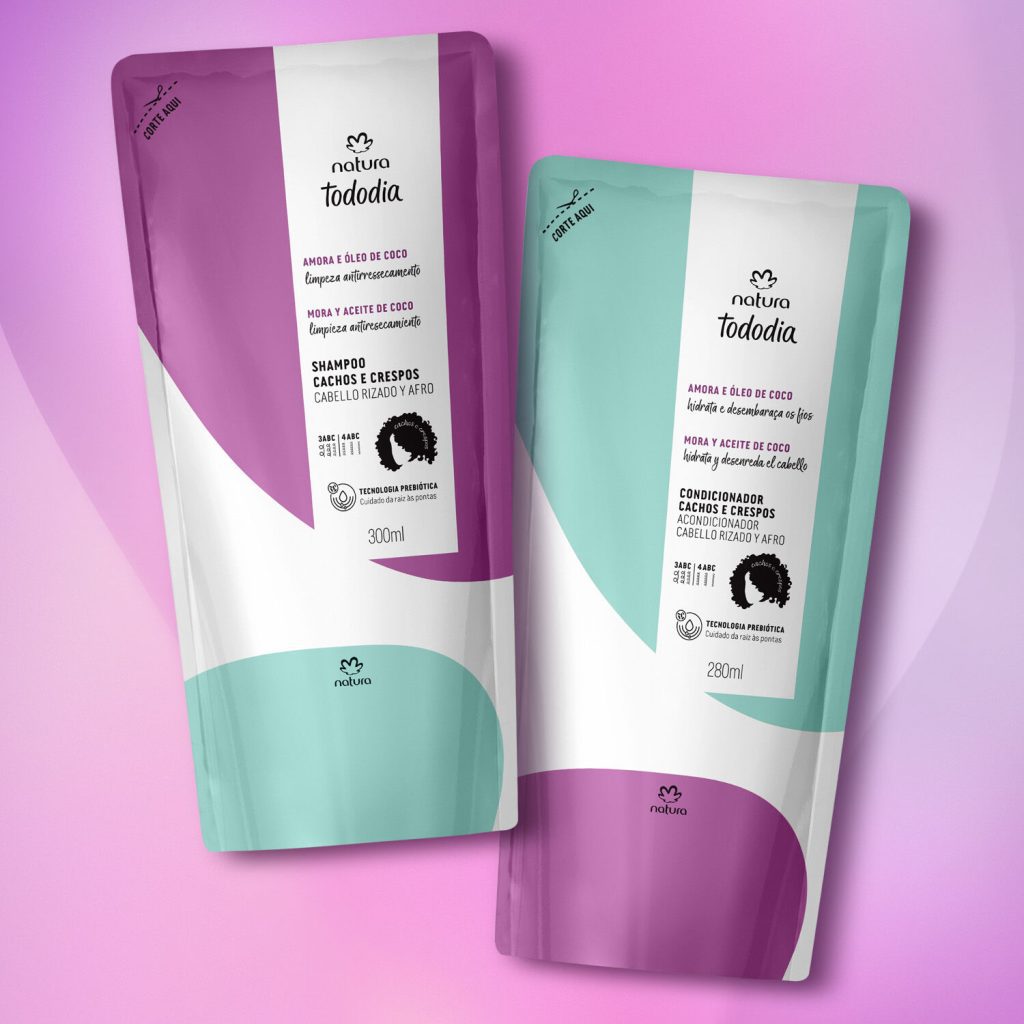 Kit Tododia Shampoo e Condicionador Cachos e Crespos