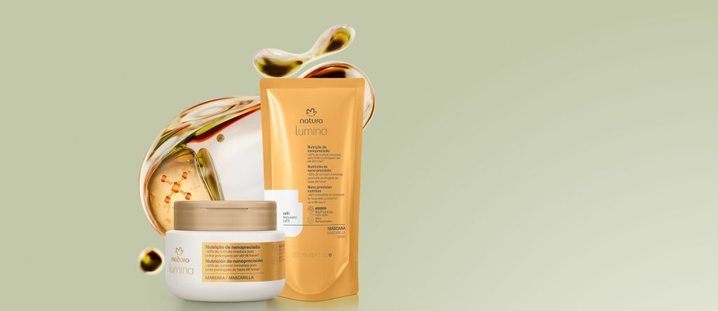 Máscara Lumina Nutrição de Nanoprecisão com Refil (2 unidades)