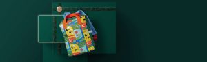 Mochila Escolar Volta às Aulas Estampada Naturé