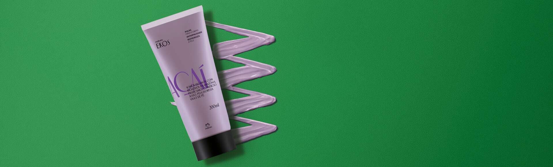 Polpa Desodorante Hidratante Para o Corpo Ekos Acai