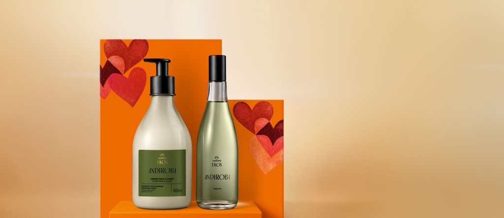 Presente Namorados Creme Corporal + Colônia Ekos Andiroba