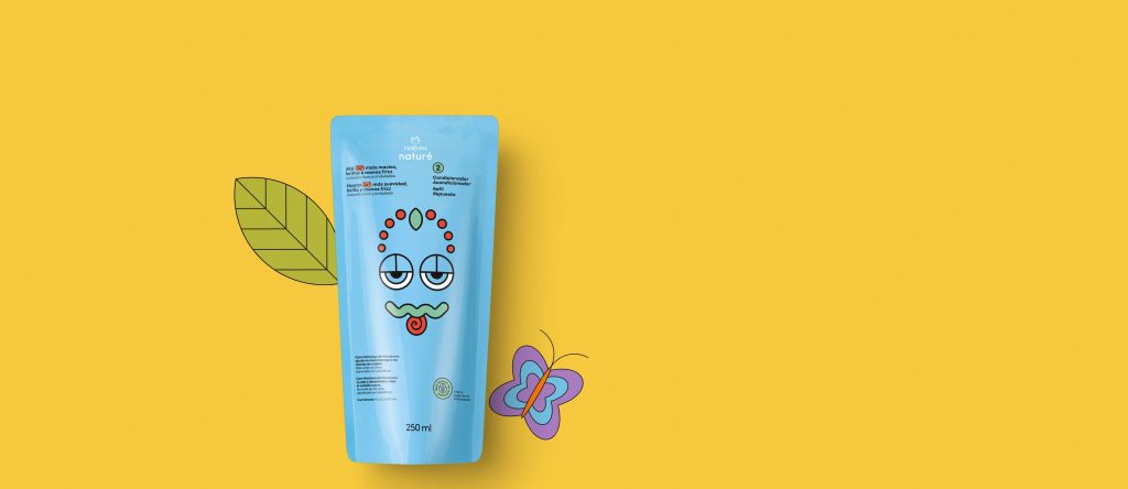 Refil Condicionador Infantil Lisos e Ondulados Naturé 250ml