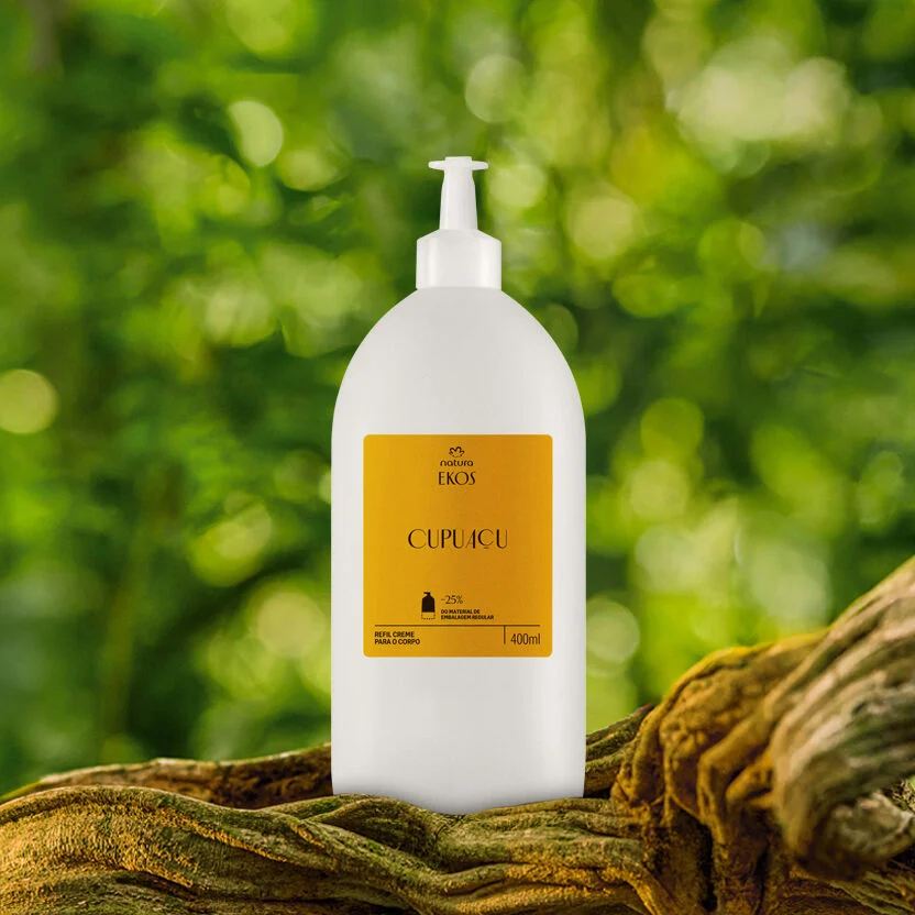 Refil Creme Desodorante Hidratante para o Corpo Ekos Cupuaçu 3 Refil Creme Desodorante Hidratante para o Corpo Ekos Cupuacu