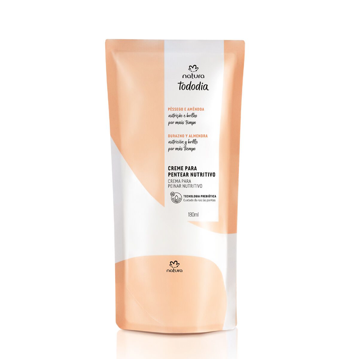 Refil Creme para Pentear Nutritivo Tododia Pessego e Amendoa