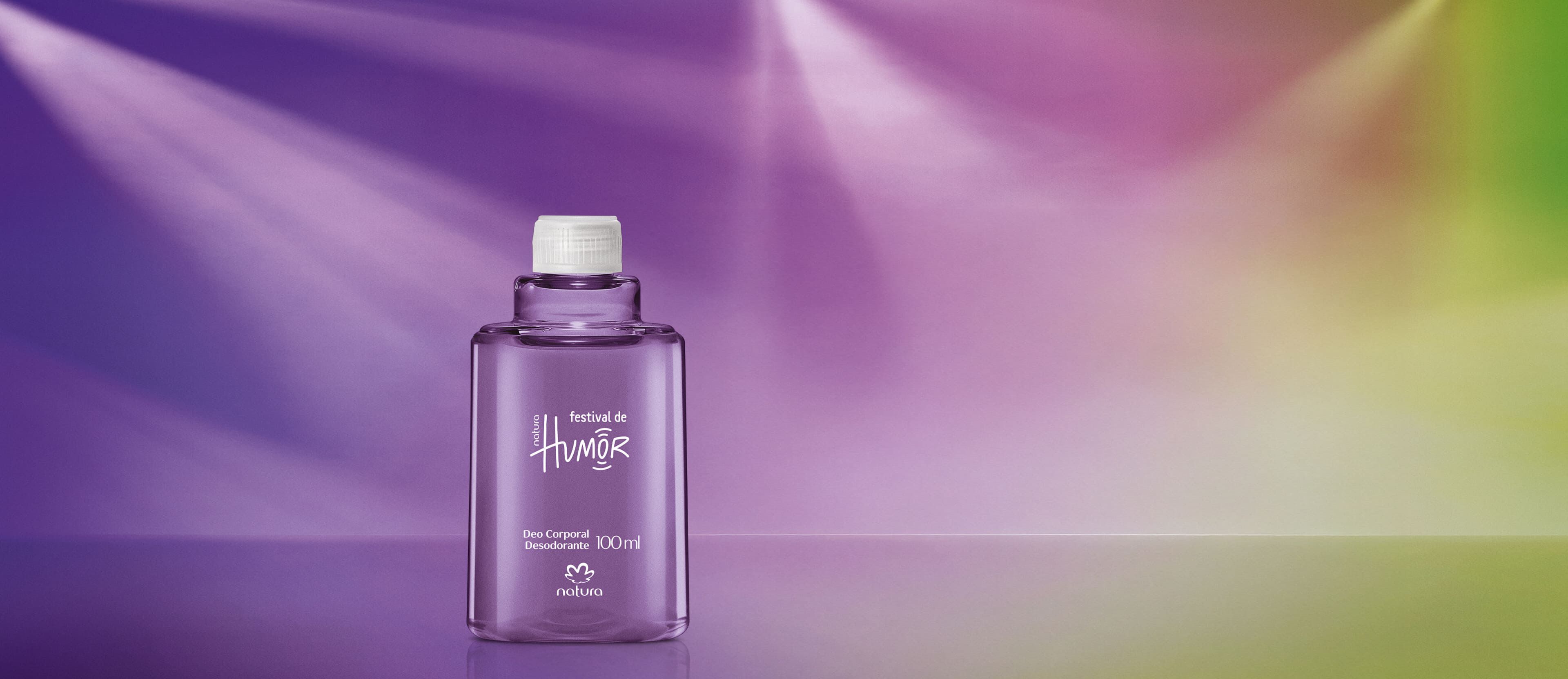 Refil Desodorante Corporal Feminino Humor Festival 100 ml