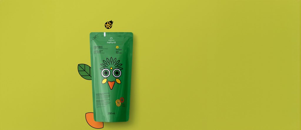 Refil Shampoo Cabelos Cacheados e Crespos Naturé 250ml