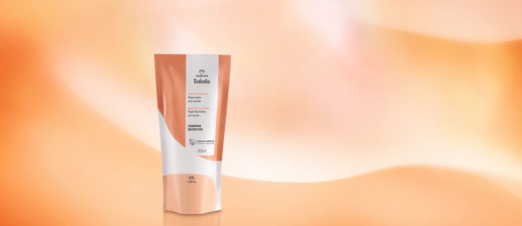 Refil Shampoo Nutrição Pêssego e Amêndoa Tododia 300ml