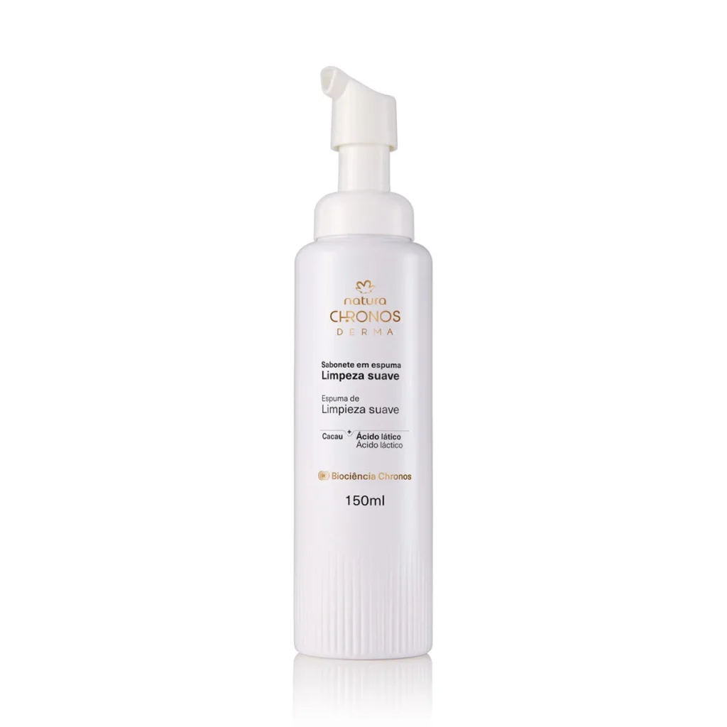 Sabonete em Espuma Limpeza Suave Chronos Derma