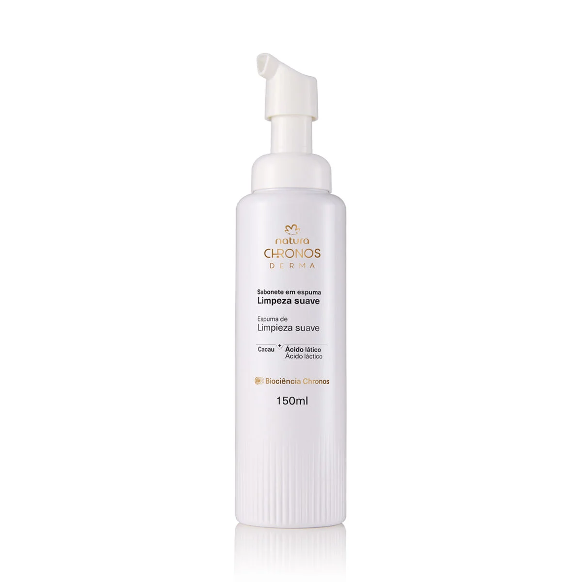 Sabonete em Espuma Limpeza Suave Chronos Derma