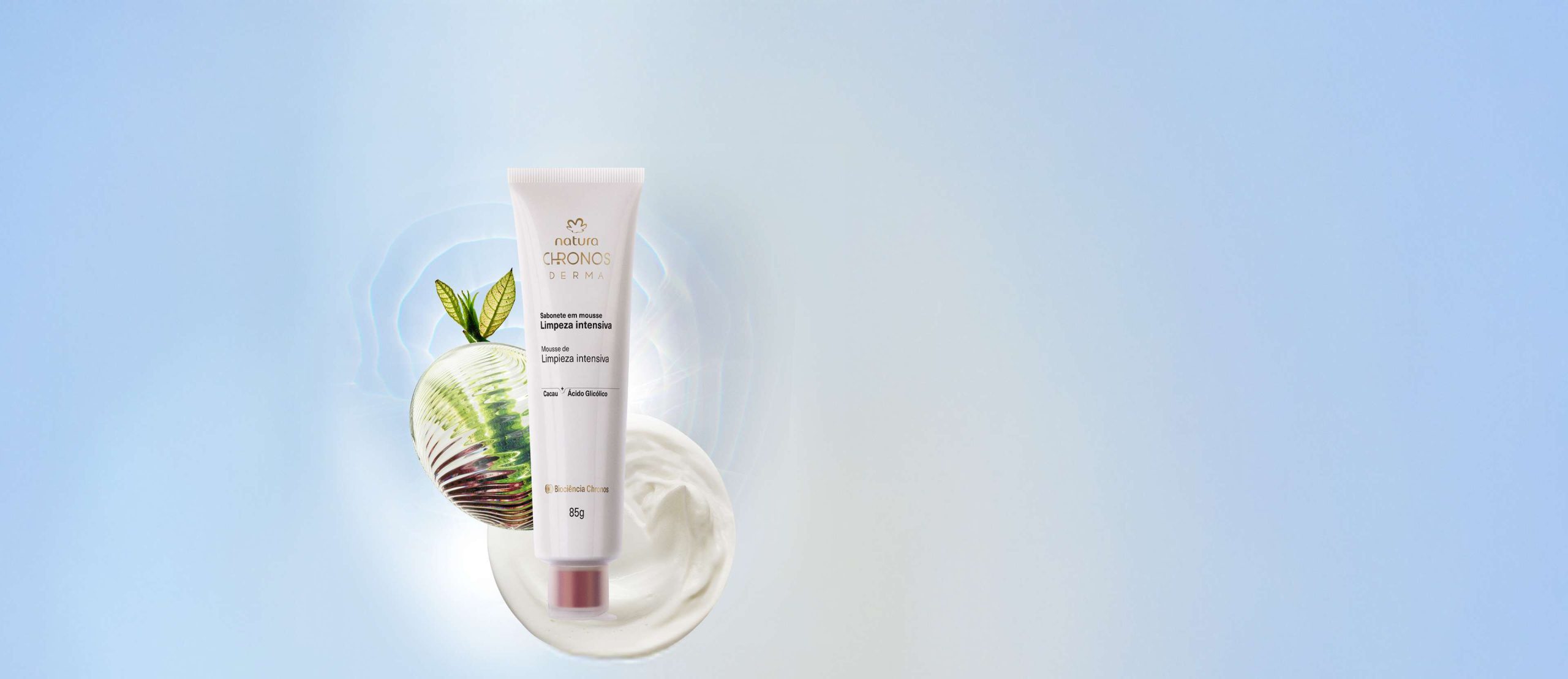 Sabonete em Mousse Limpeza Intensiva Chronos Derma scaled