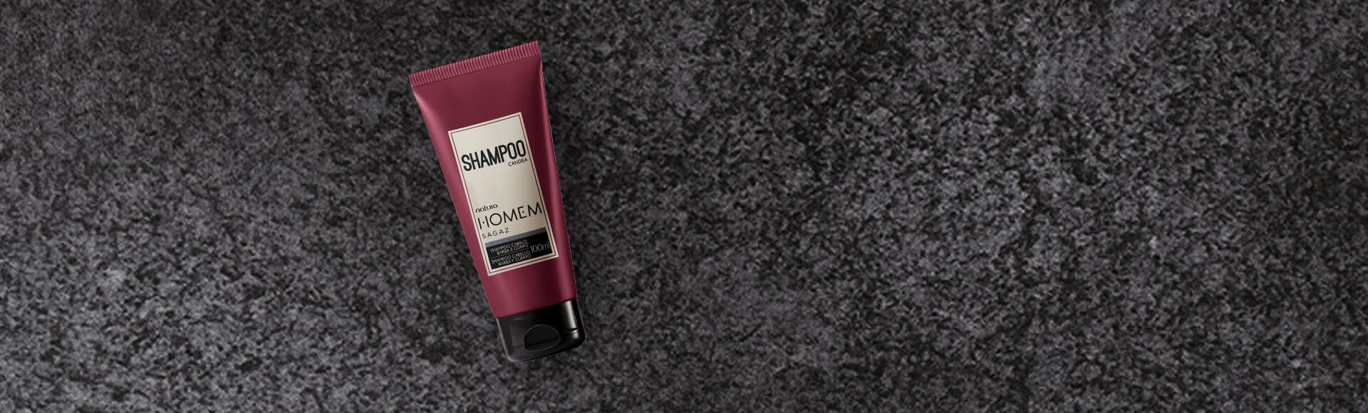 Shampoo 3 em 1 Cabelo Barba e Corpo Natura Homem