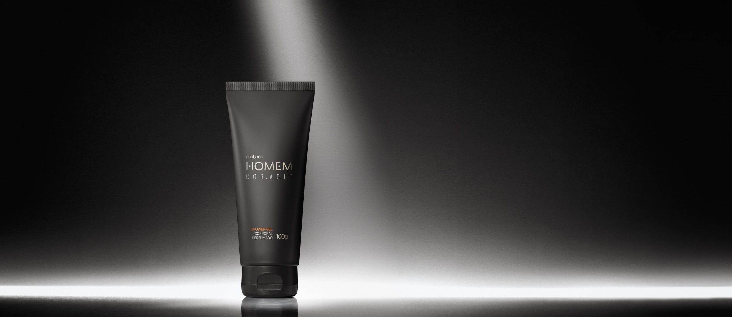 Shower Gel Corporal Perfumado Natura Homem Coragio scaled