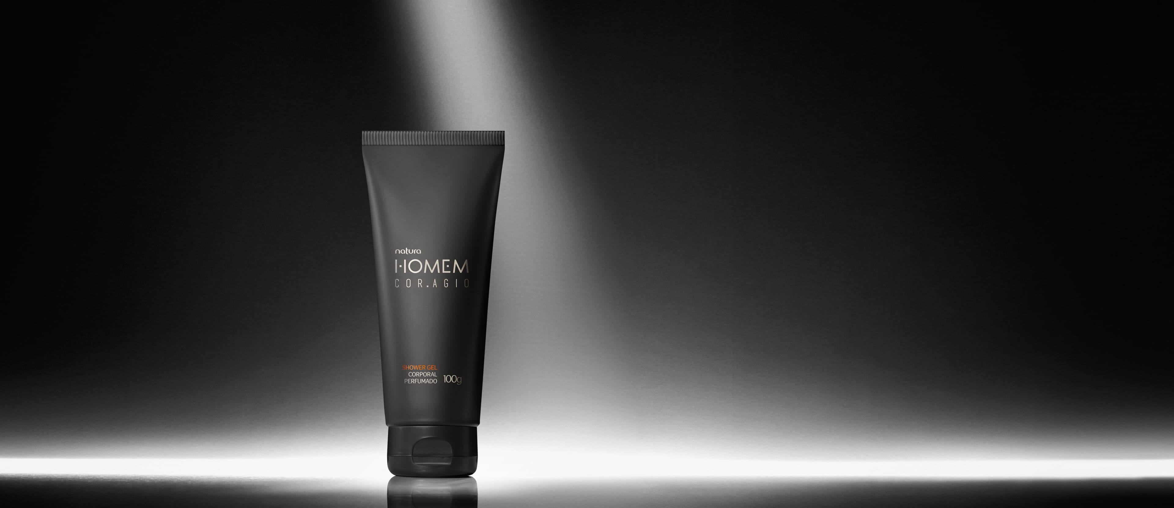 Shower Gel Corporal Perfumado Natura Homem Coragio