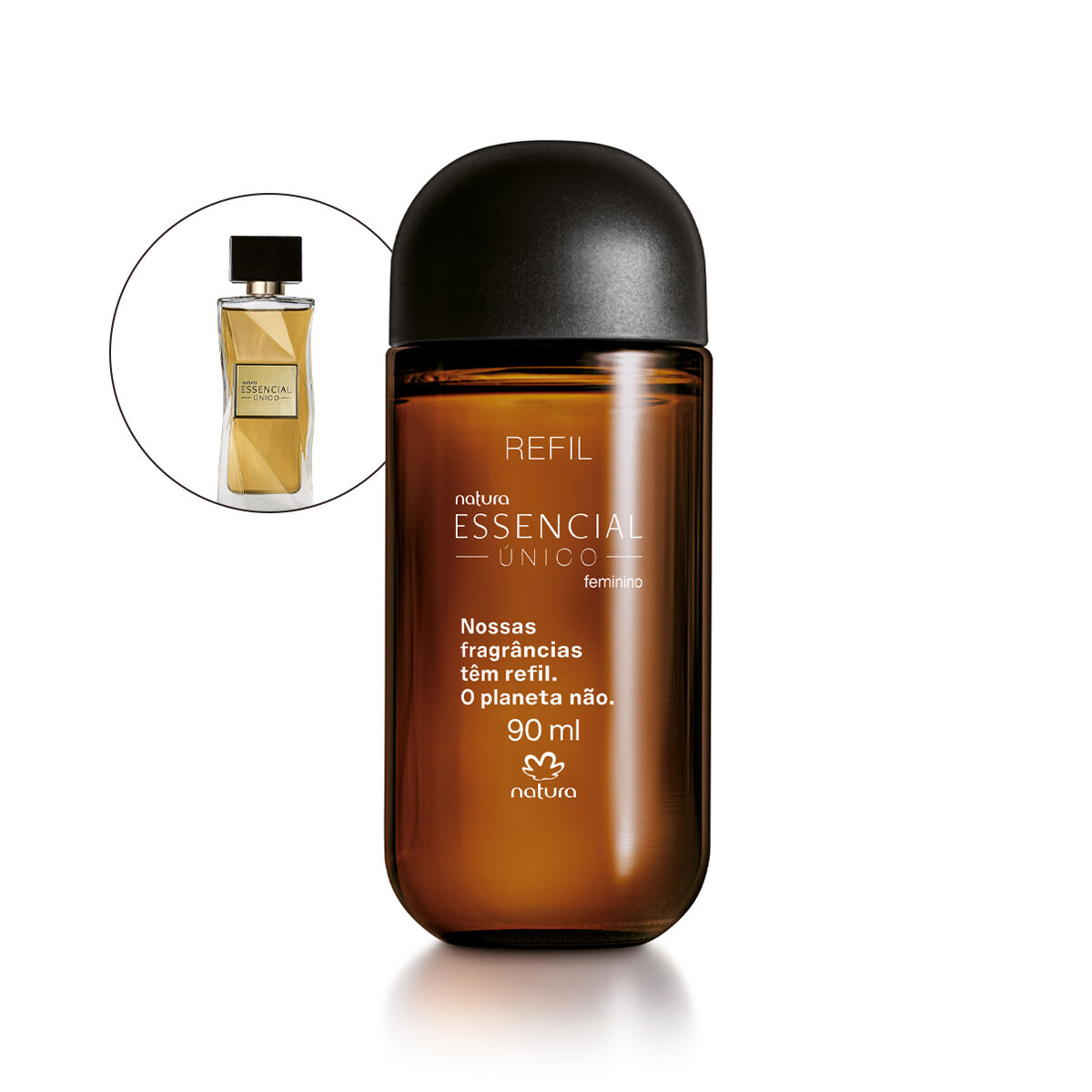 1788264625 324 Refil Deo Parfum Feminino Essencial Unico 90 ml