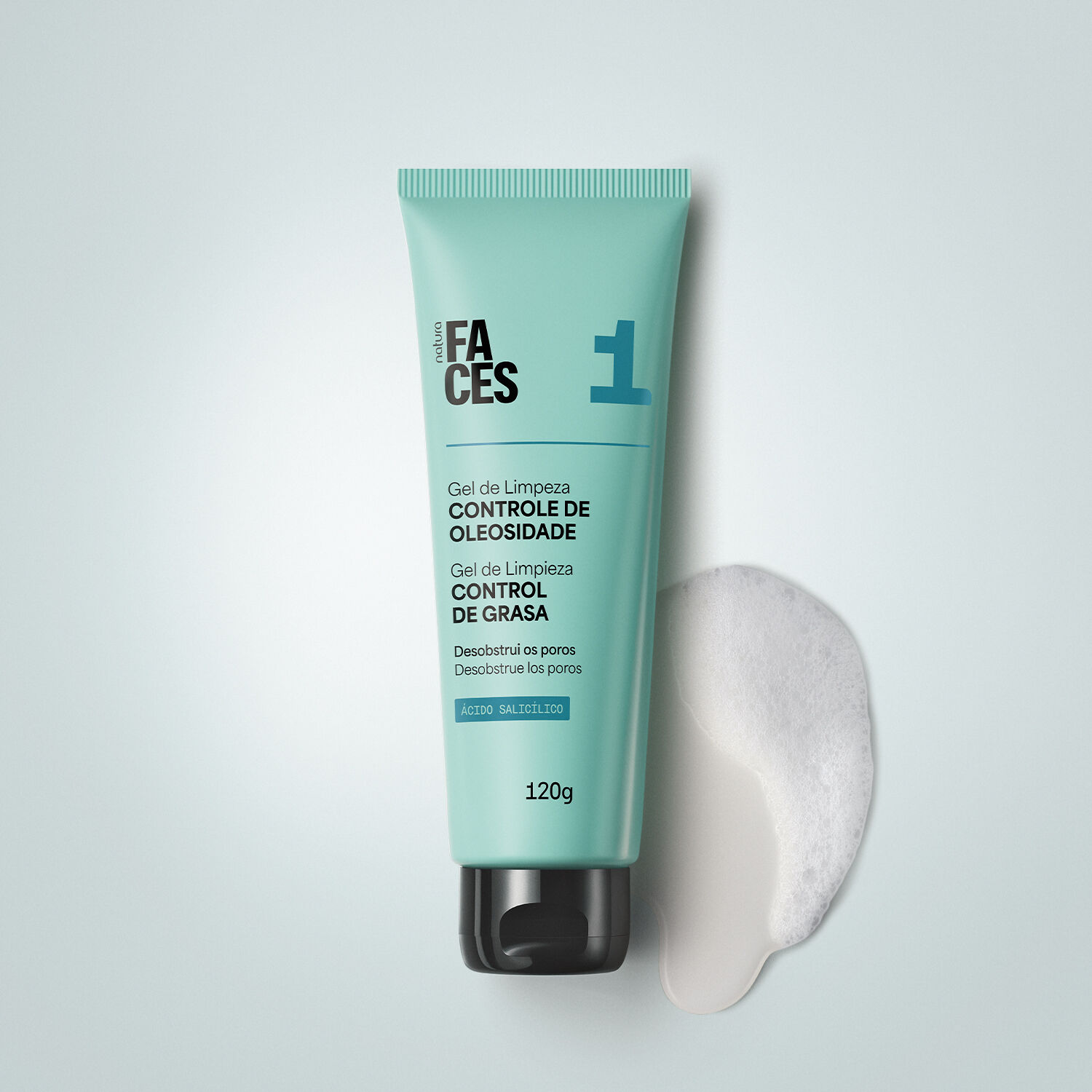 1788276955 841 Gel de Limpeza para Controle de Oleosidade Faces