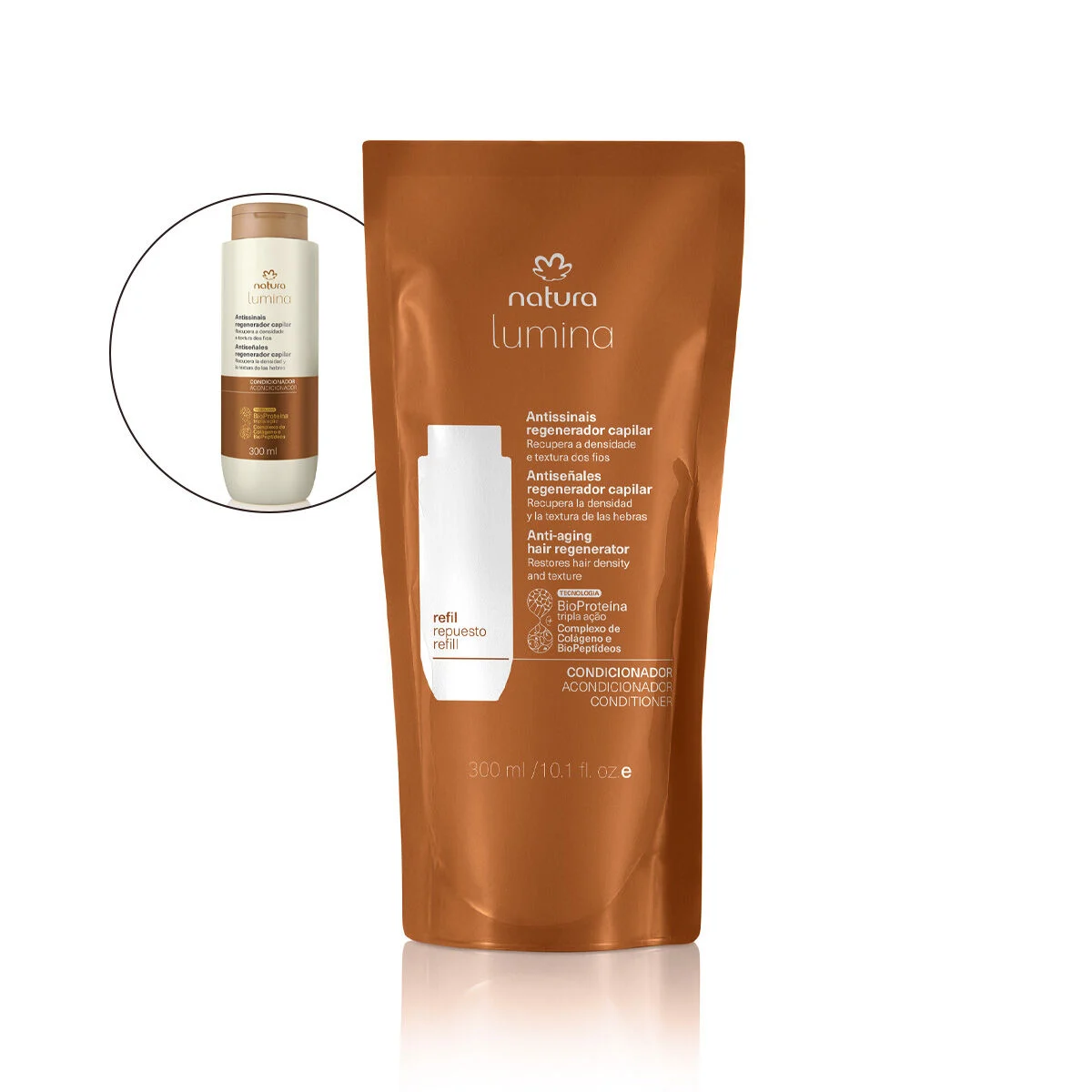 Refil Condicionador Antissinais Regenerador Capilar Lumina 4 1788282618 508 Refil Condicionador Antissinais Regenerador Capilar Lumina