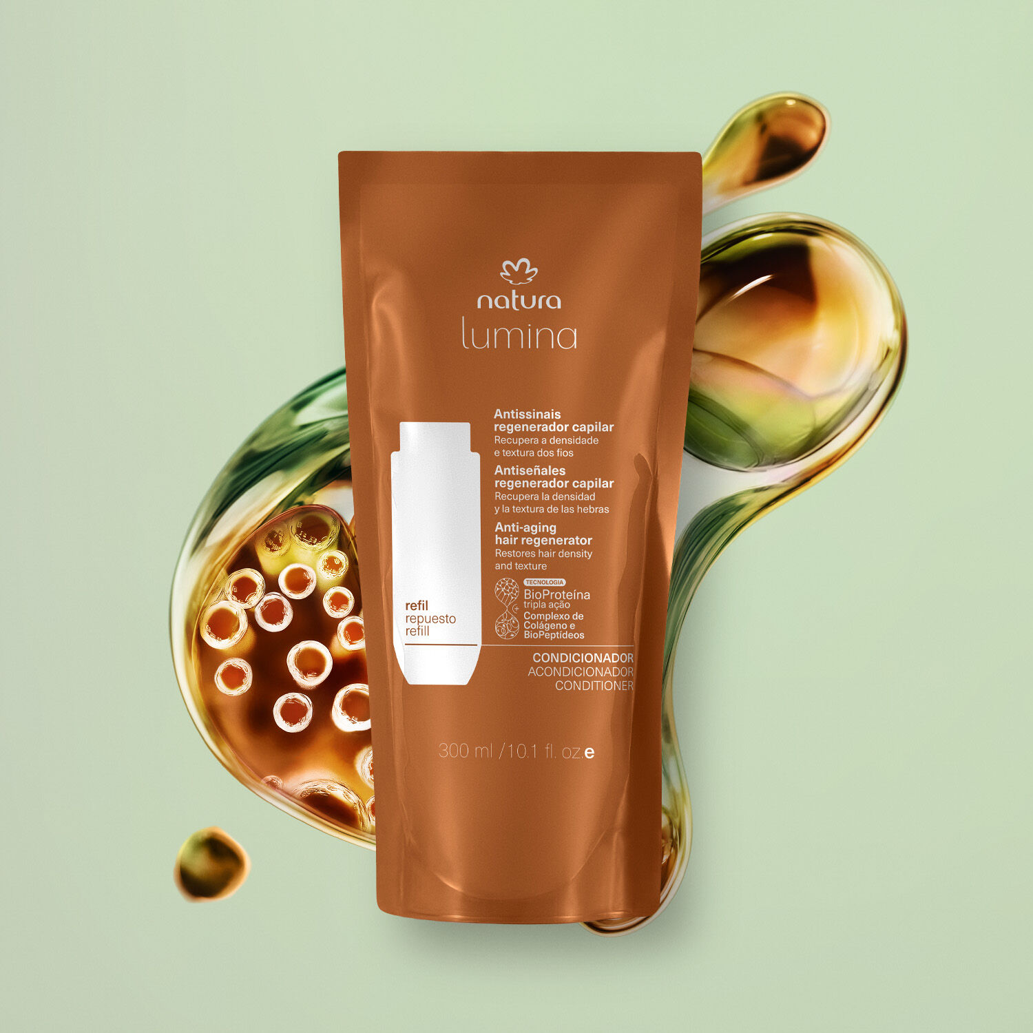 Refil Condicionador Antissinais Regenerador Capilar Lumina 3 1788282618 866 Refil Condicionador Antissinais Regenerador Capilar Lumina