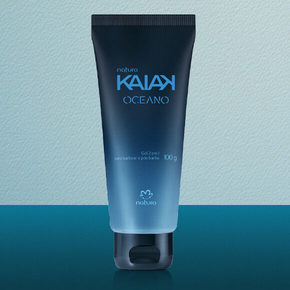 1788372518 559 Gel 2 em 1 para Barbear e Pos barba Kaiak Oceano