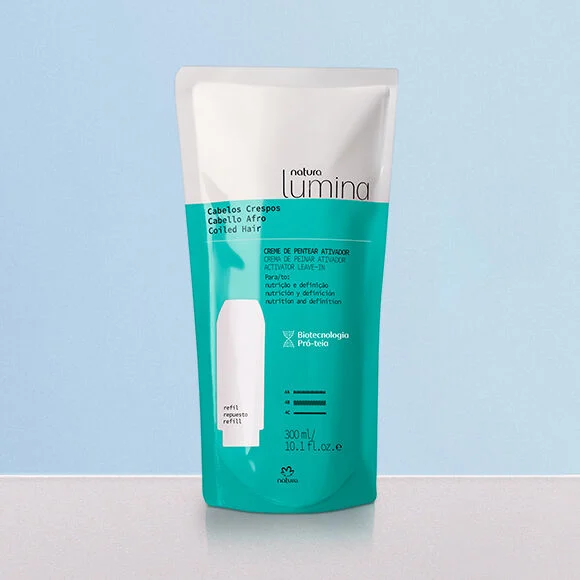 Refil Creme de Pentear Ativador para Cabelos Crespos Lumina 3 1788399975 990 Refil Creme de Pentear Ativador para Cabelos Crespos Lumina