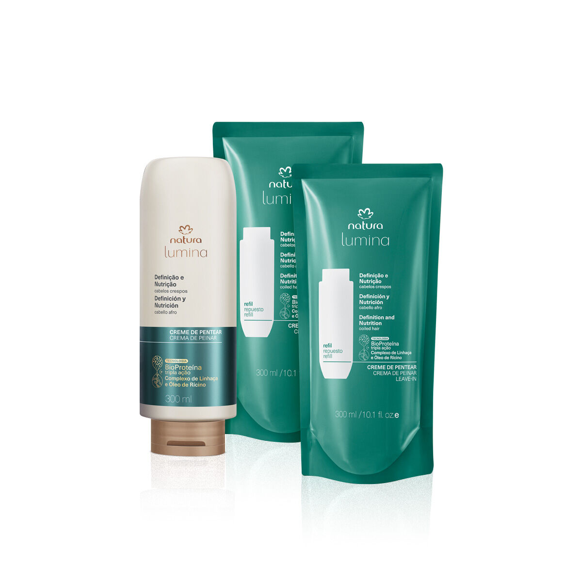 Kit Lumina Creme de Pentear Definição e Nutrição para Cabelos Crespos 3 1788404760 873 Kit Lumina Creme de Pentear Definicao e Nutricao para Cabelos