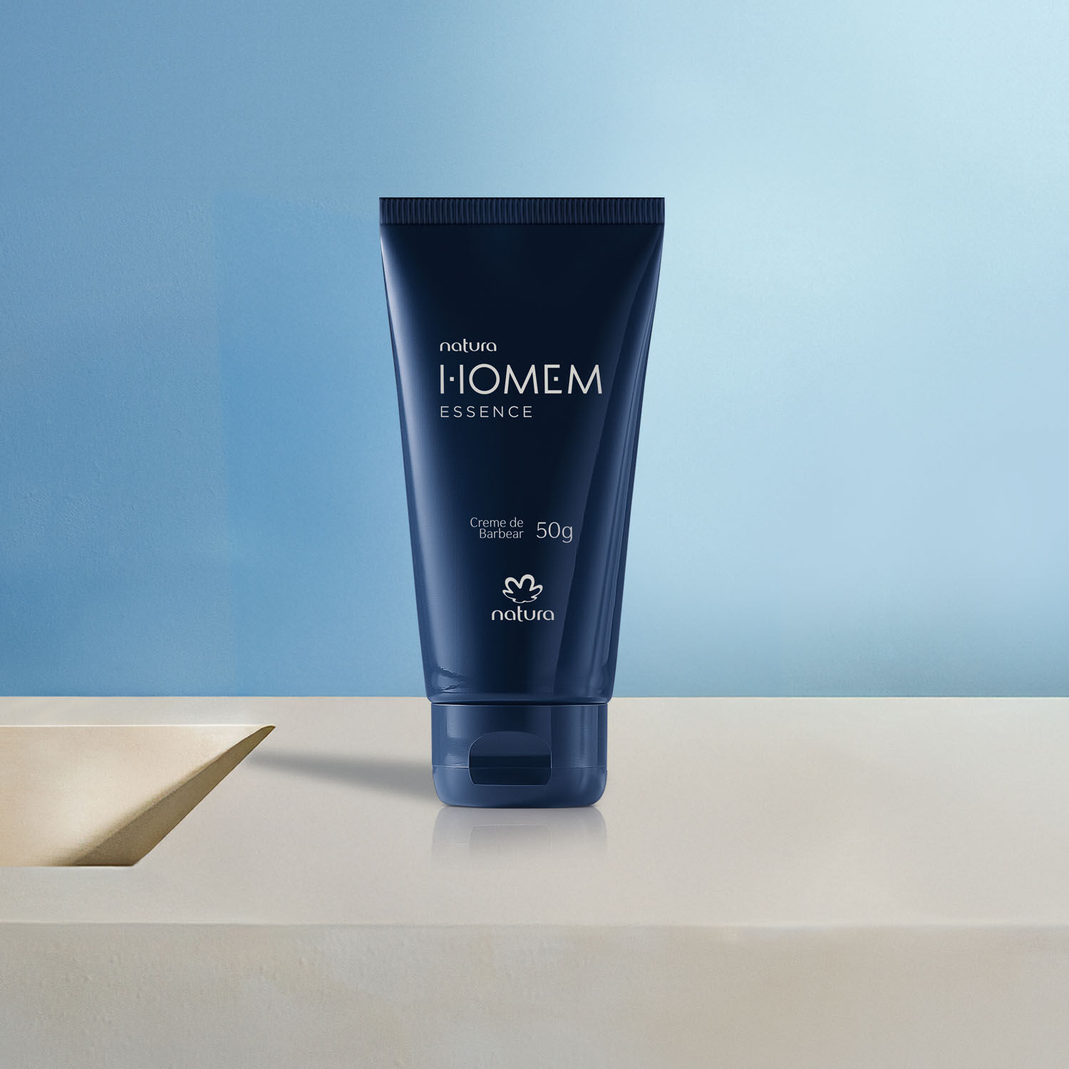 1788408100 326 Creme de Barbear Natura Homem Essence